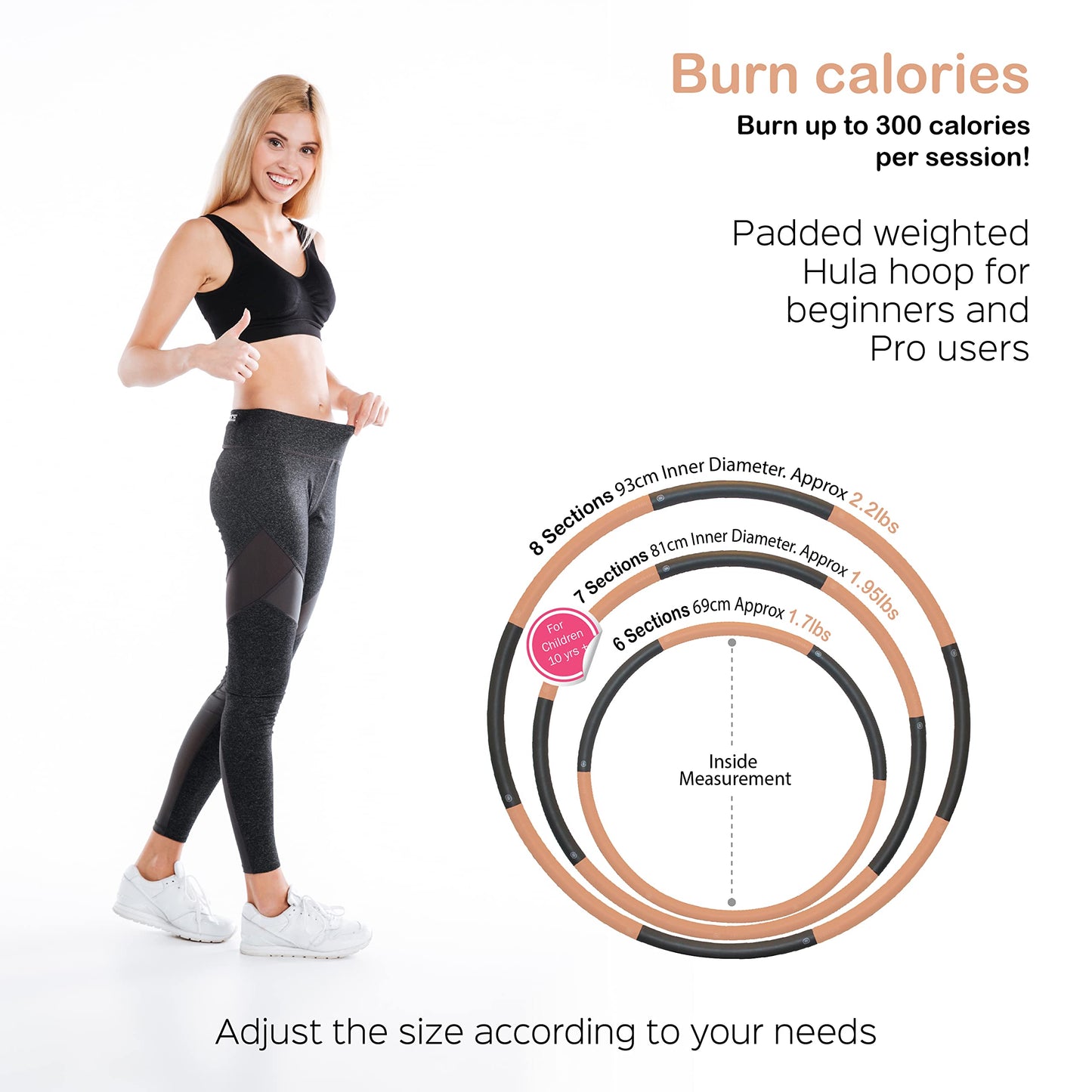 Burvaro Hula Hoop Pro